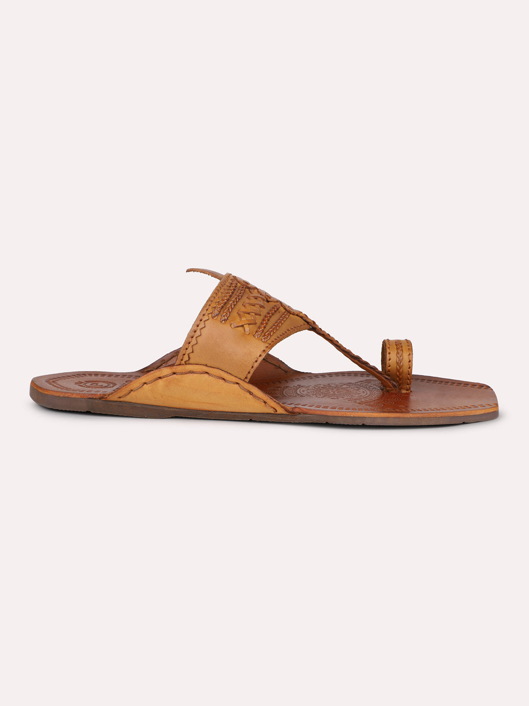 Privo Tan Kolhapuris Sandal for Men