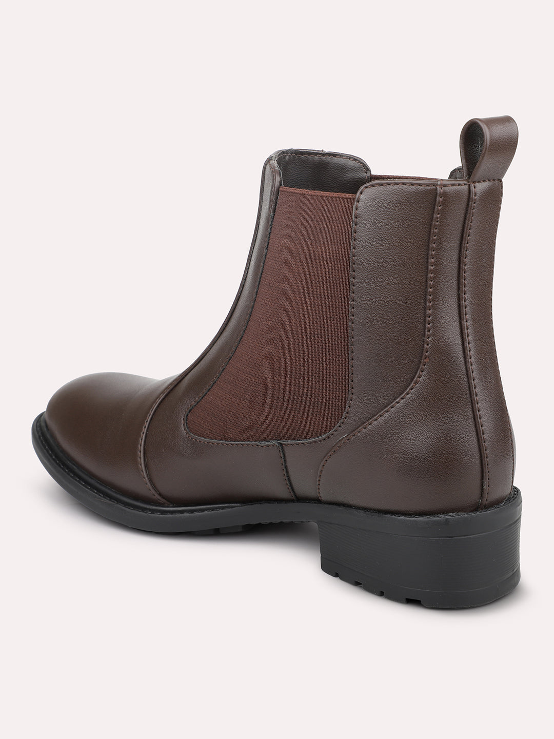 Women Brown Chelsea Boots