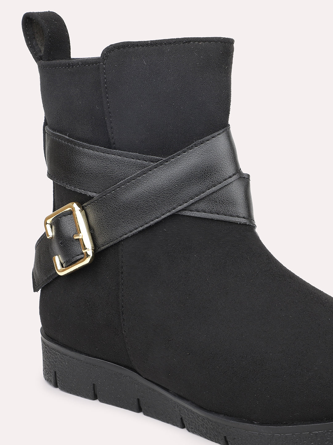 Women Black Chelsea Boots
