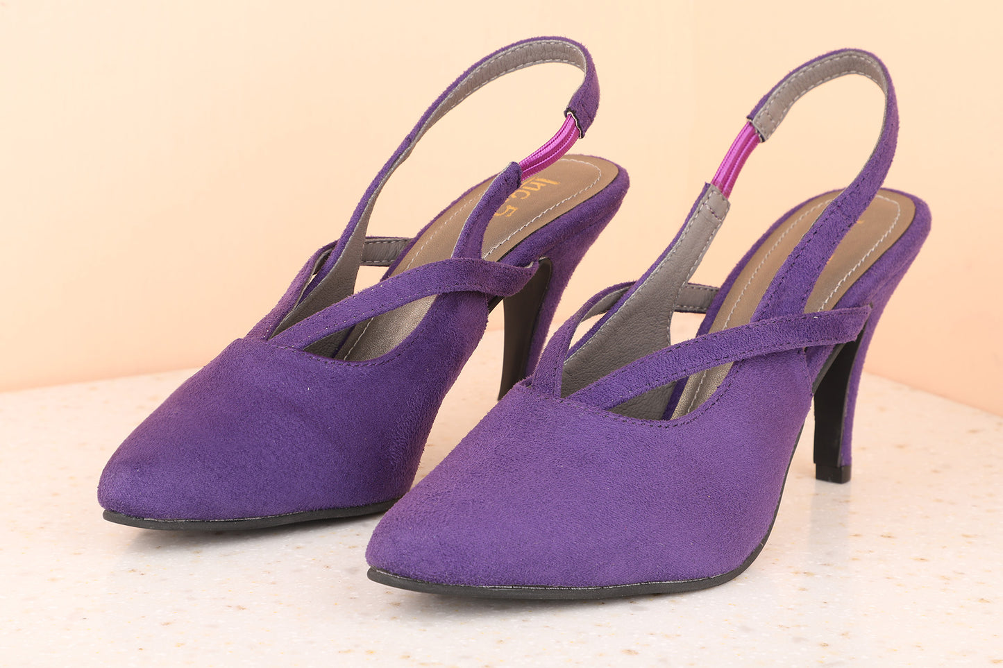 Women Purple Stiletto Pumps