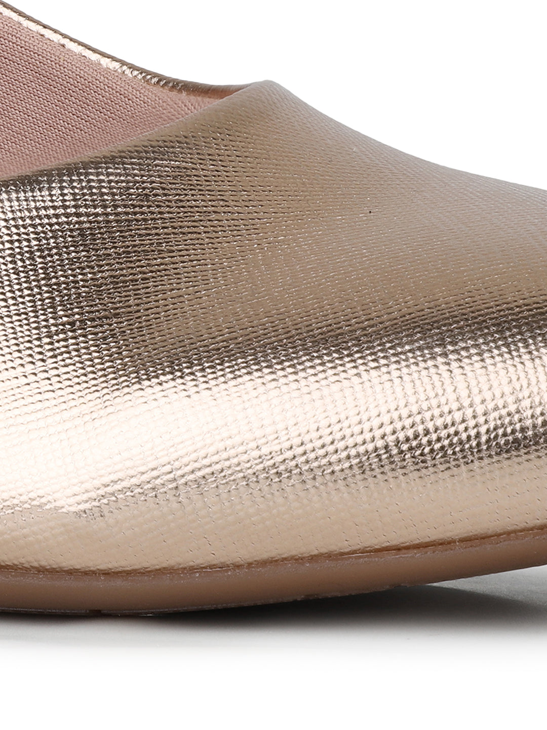 Womens Pewter Party Wear Solid Pointed Toe Pumps