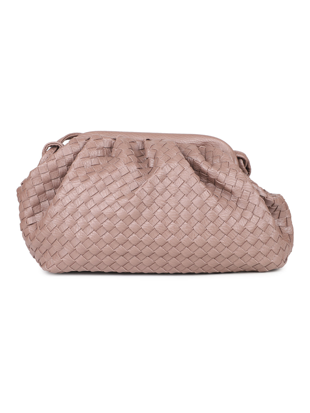 Women Brown Animal Textured Solid Sling Bag