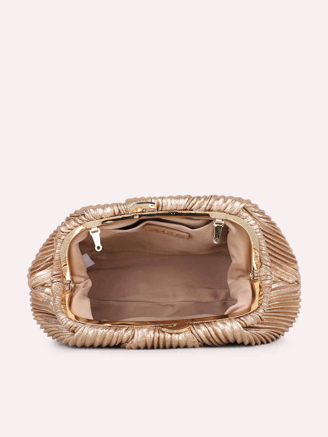 Women Antique Embellished Clutch Bag With Push Lock For Party