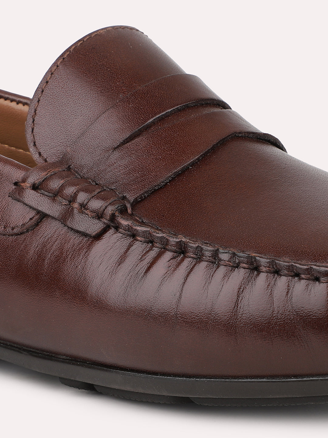 Atesber Brown Casual Driving Shoes For Mens