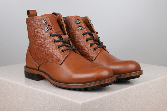 CASUAL BOOTS-TAN-Men's Boots-Inc5 Shoes