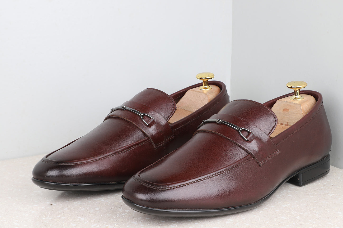 Privo Formal Slipon Shoe-Burgandy For Men