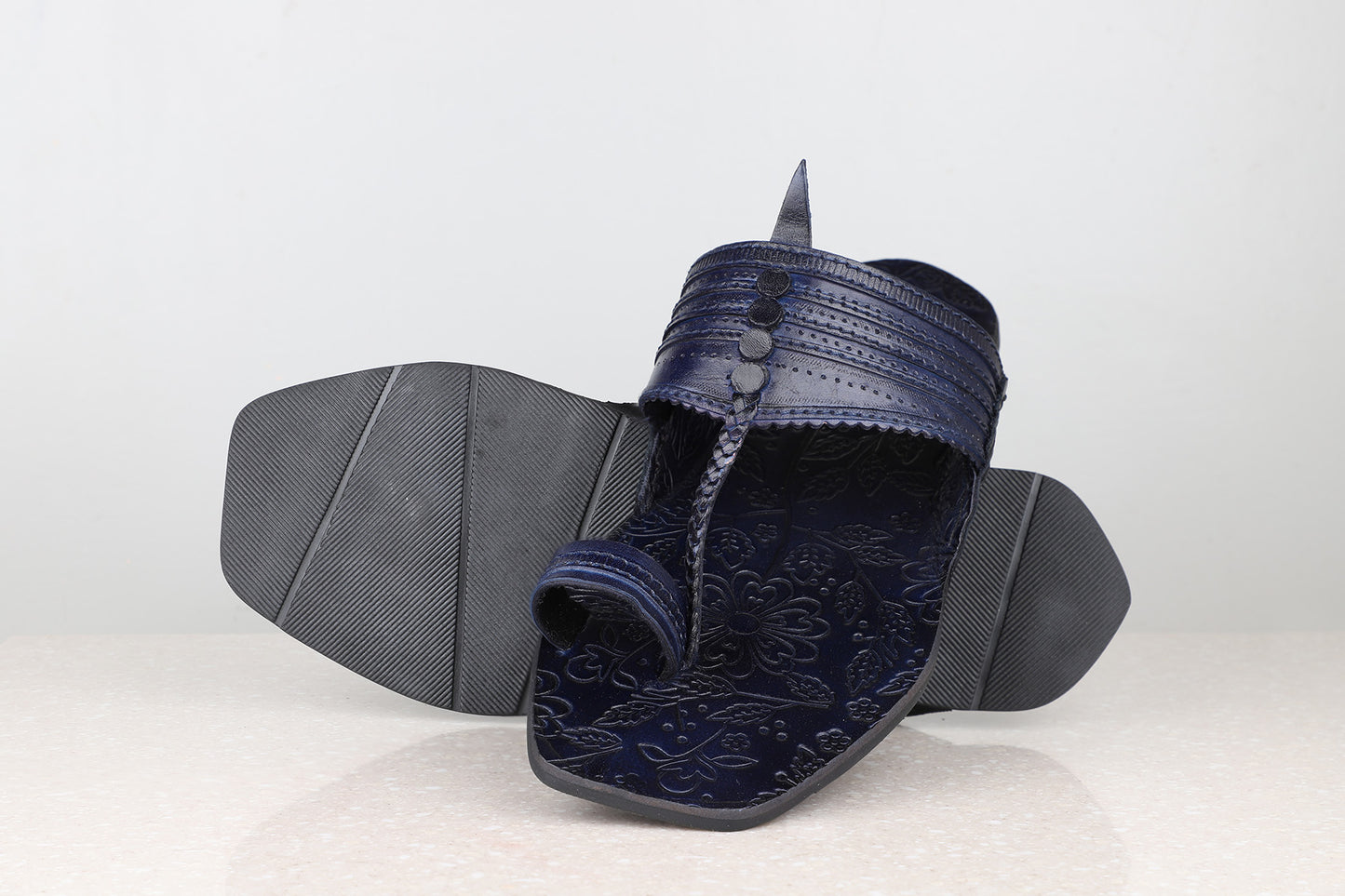 Privo Ethnic Thong Sandal For Men