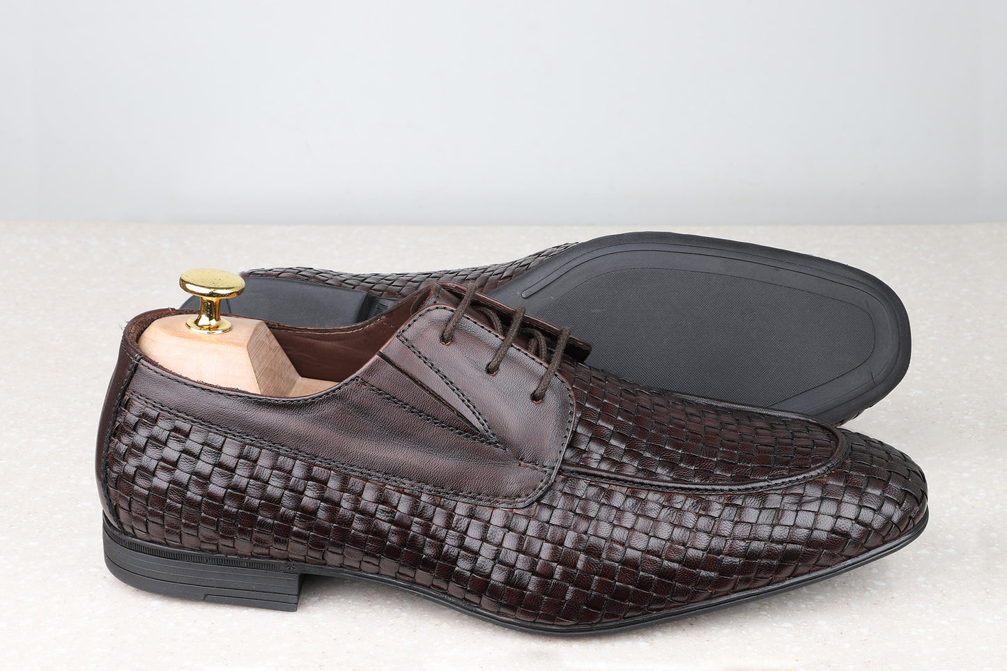 Atesber Formal Lace Up-Brown For Men