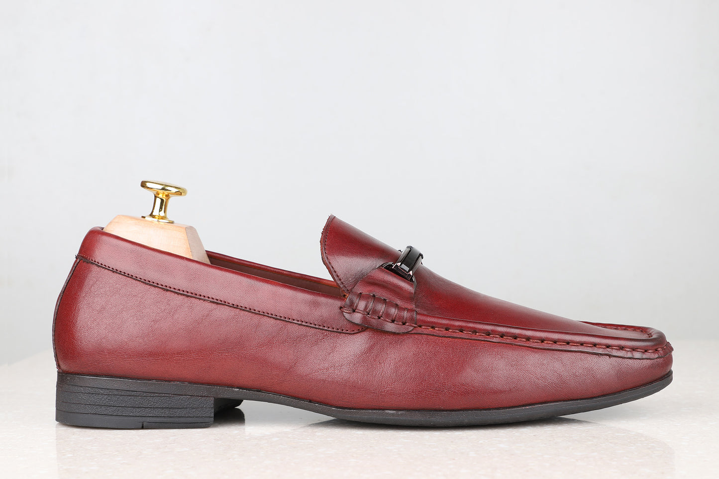 Atesber Casual Slipon-Bordo For Men