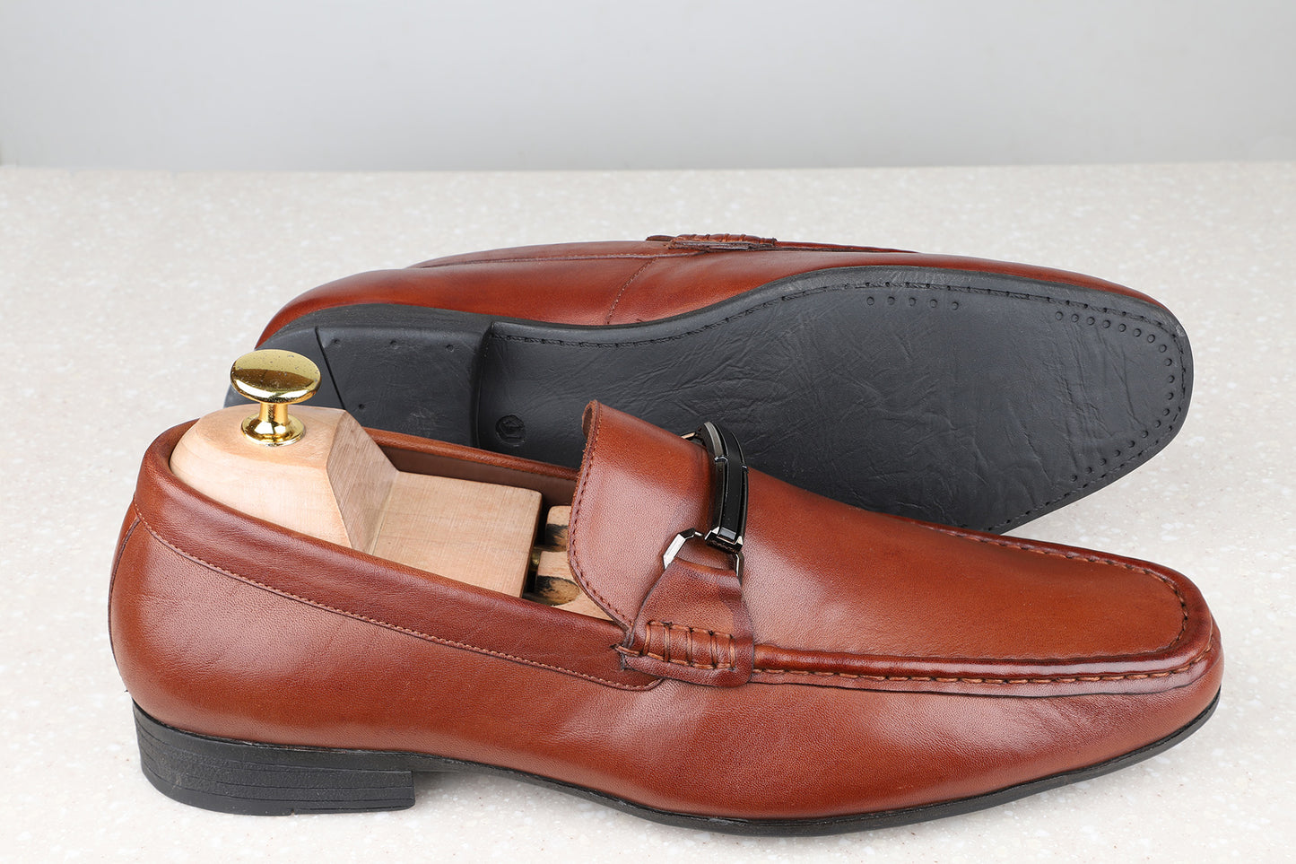 Atesber Casual Slipon-Tan For Men