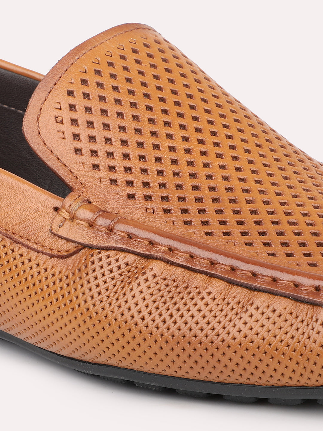 Atesber Tan Driving Casual Shoes For Men's