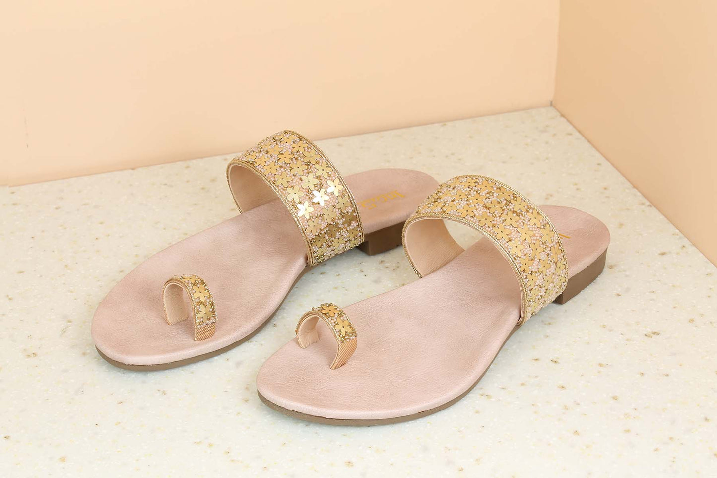 FLAT EMBROIDED TOE POST-Women's Thong-Slipons-Inc5 Shoes