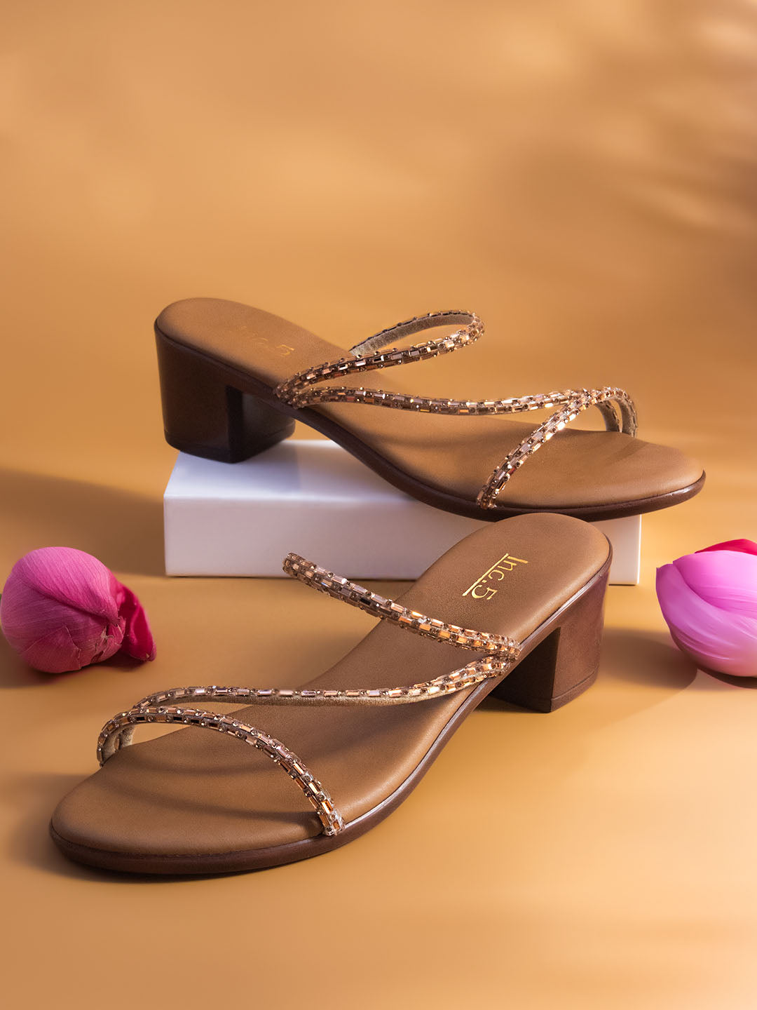 Heel Sandals Catwalk Sandals For Women Catwalk Women's Bronze