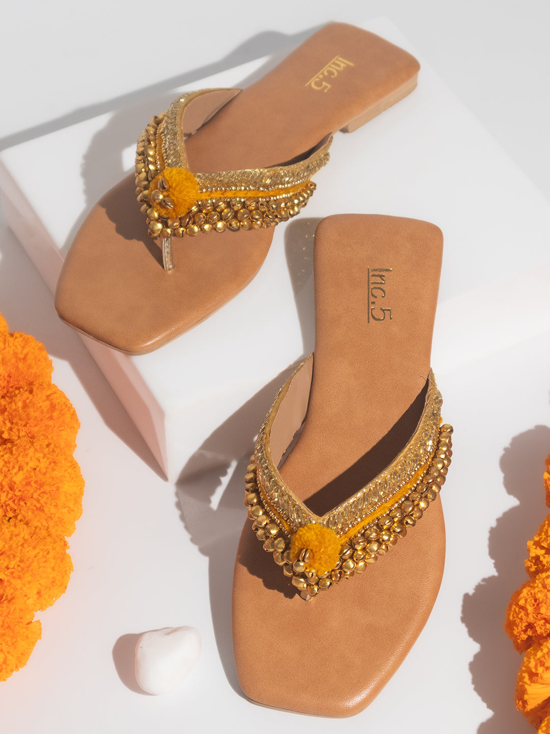 Chappal Flat Slippers Designs LADIES FLAT CHAPPAL 66659