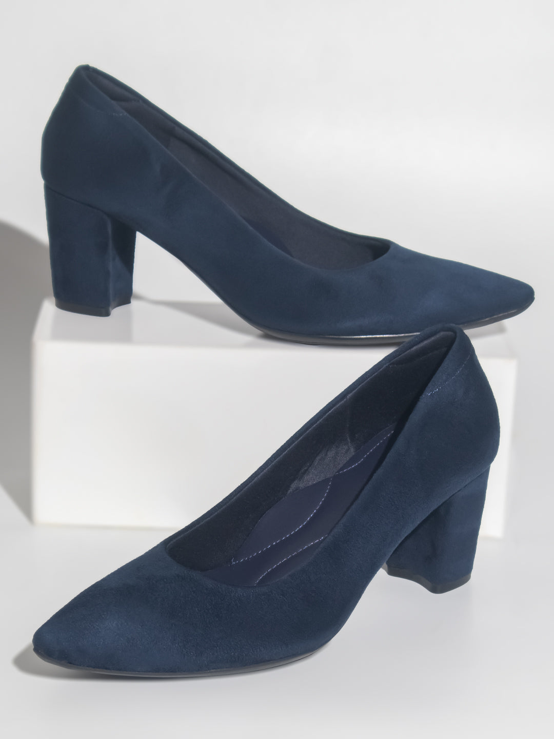 Shop Navy Blue Office Shoes for Women – Stylish Comfortable