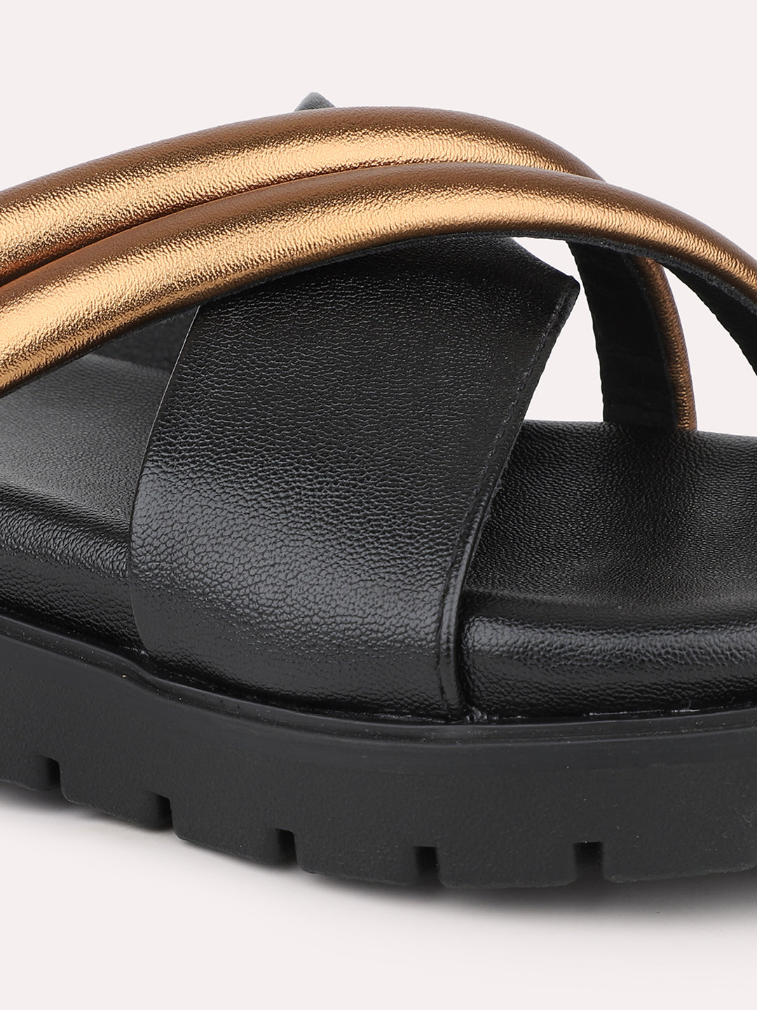 Women Black Open Toe Comfort Heels