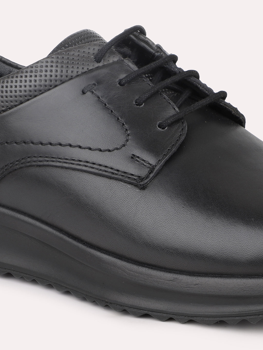 Atesber Black Casual Lace-Up For Men