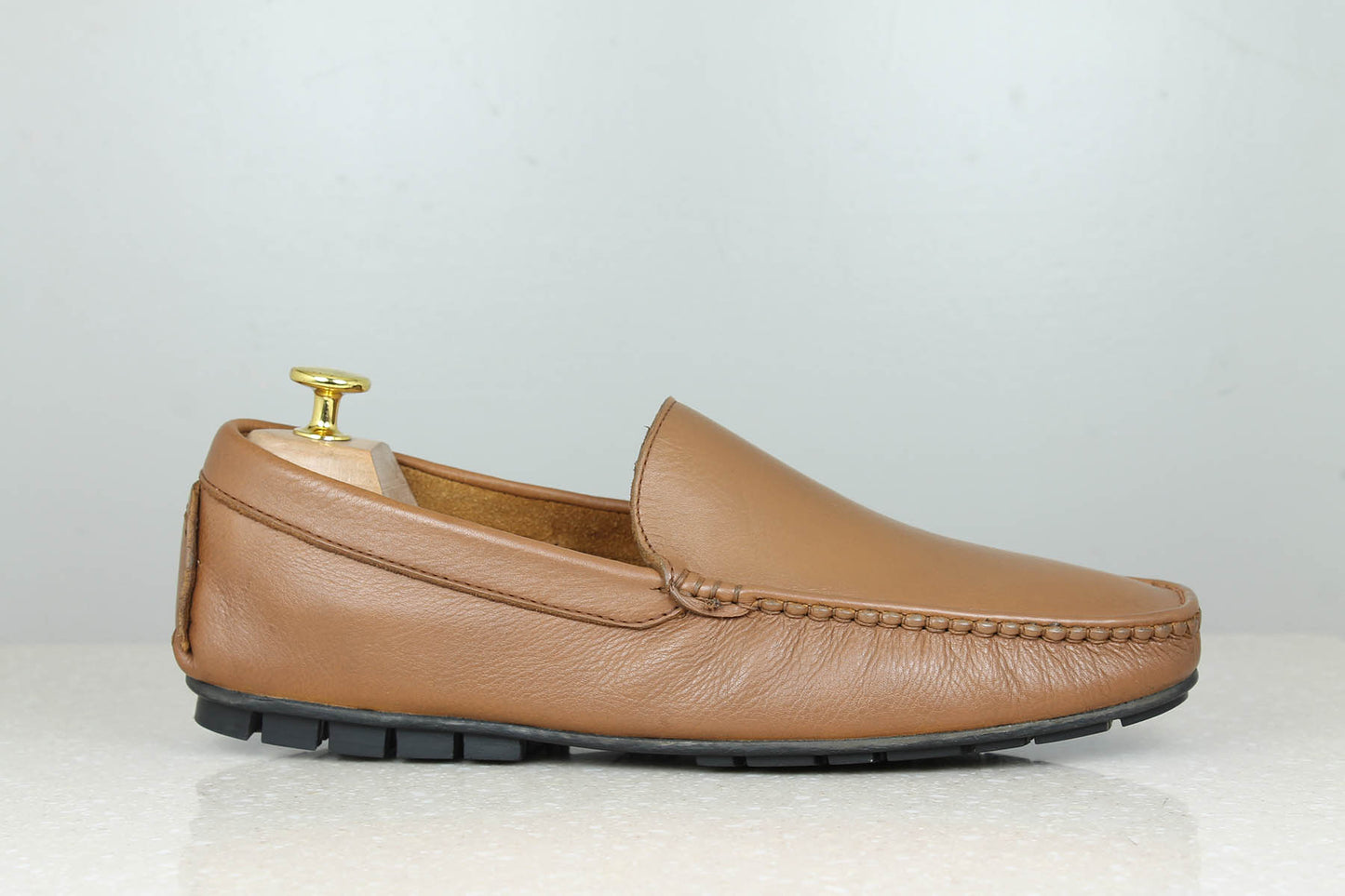 Privo Flexi Driving Shoe-Tan For Men