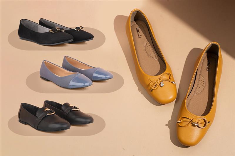 Office-Ready Mix & Match: Closed-Toe Flats with Straight-Cut Kurtis and Jeans