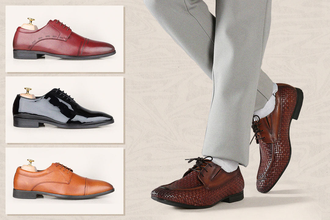 Explore the Best Lace-Up Shoes & Types of Formal, Casual & Party Wear Shoes at INC5