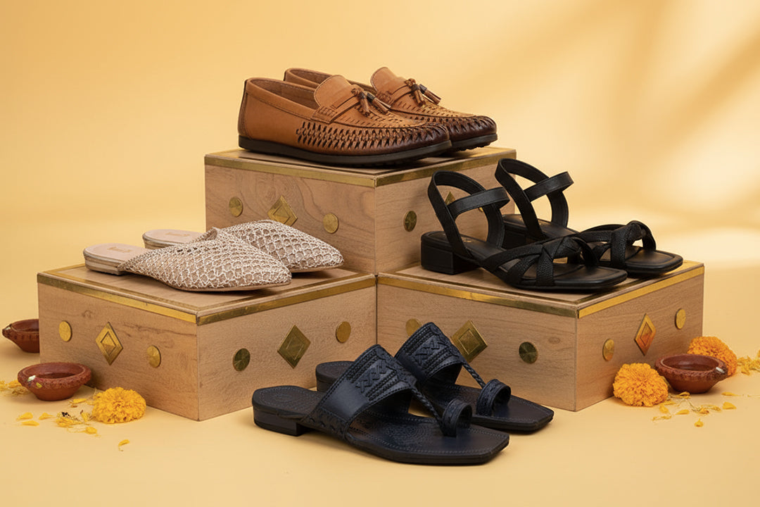Diwali 2025 Outfit Guide: 10 Stylish Footwear Picks for Festive Tradition