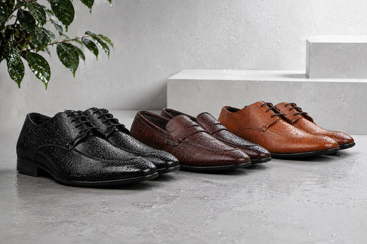 Monsoon office style men's formal and casual shoes for rainy commutes