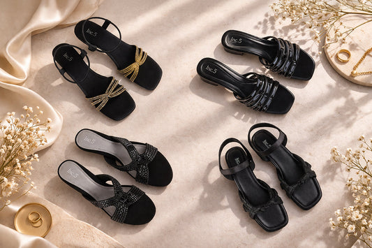 Styling One Pair of Black Heels in 7 Different Outfits
