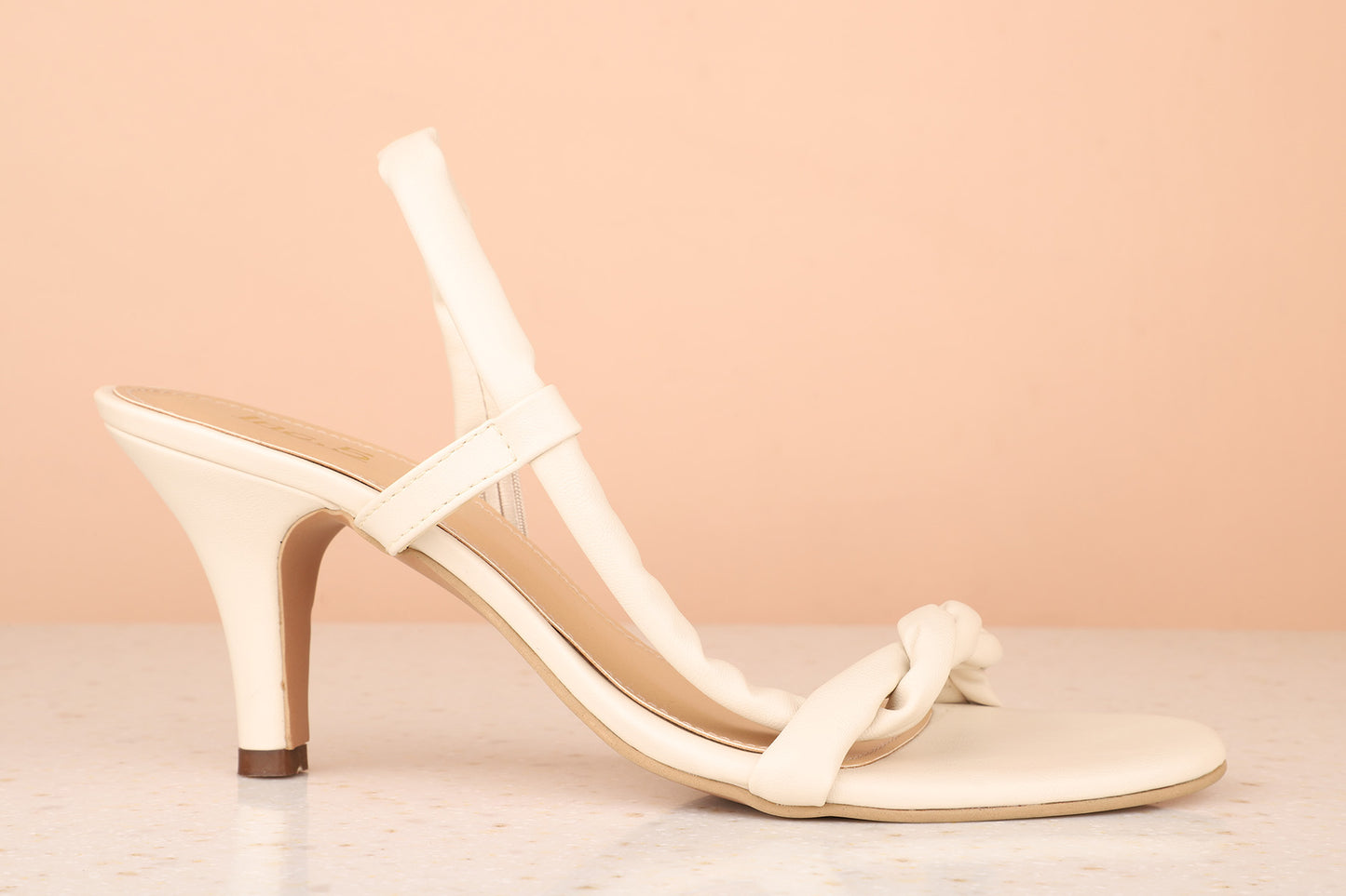 Women Beige Stiletto Heels