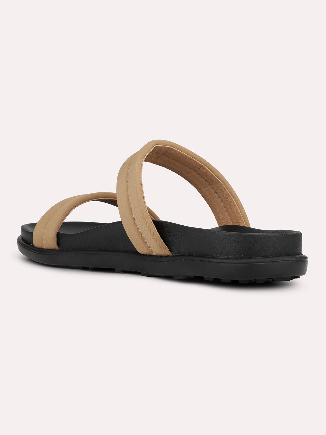 Womens Brown Casual Open toe Flats