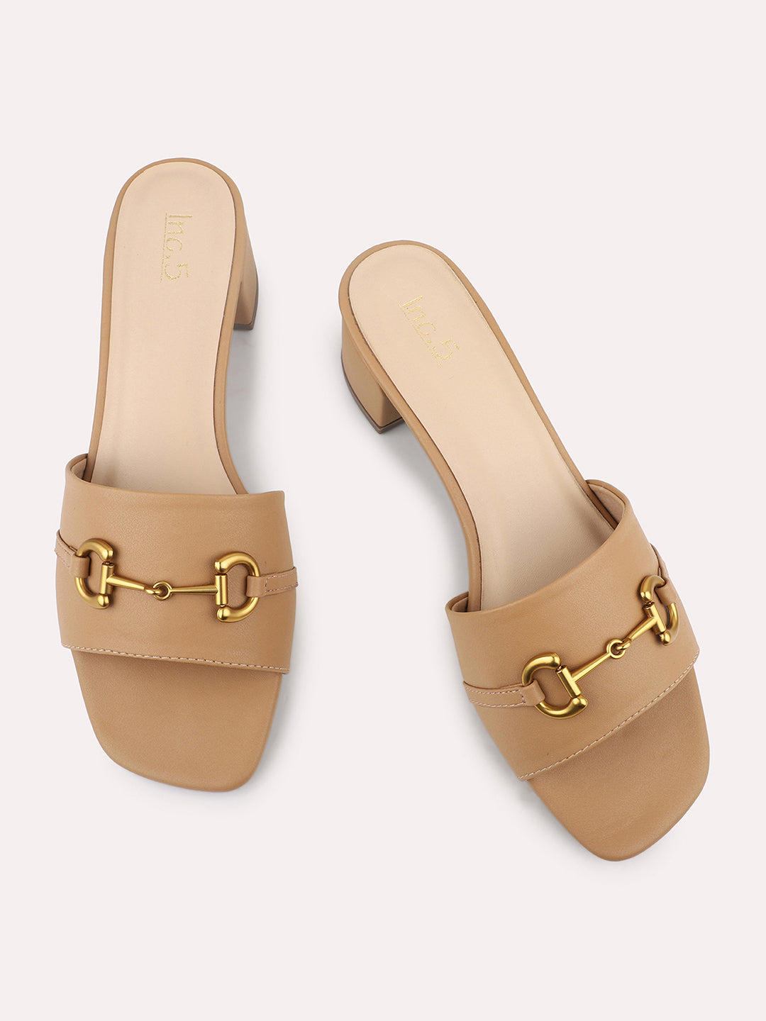 Buy Beige Embroidered Aambi Peep Toe Block Heel Sandals by Around Always  Online at Aza Fashions.