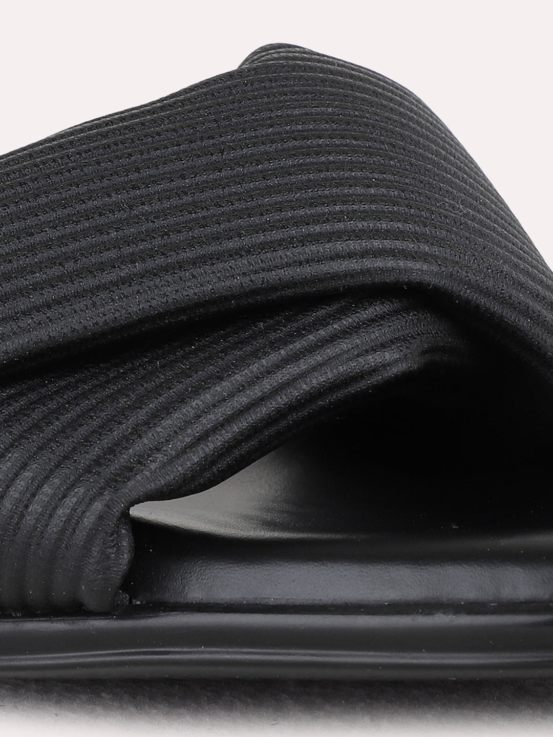 Womens Black Party Wear Solid Pattern Block Heels