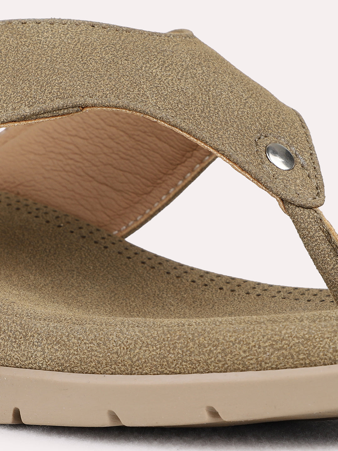 Womens Green Ethnic Solid Round Toe Wedge Heels
