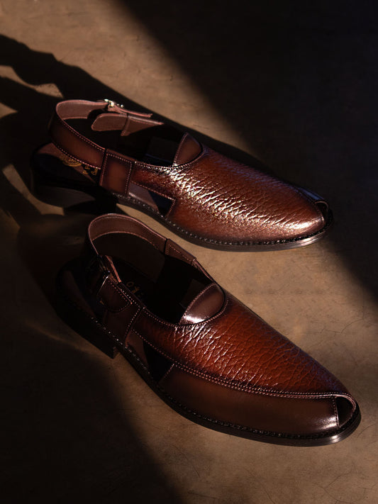 Men'S Brown Formal Sandal