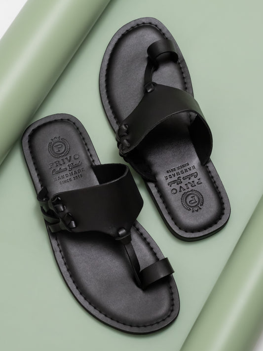 Casual Slippers-Black