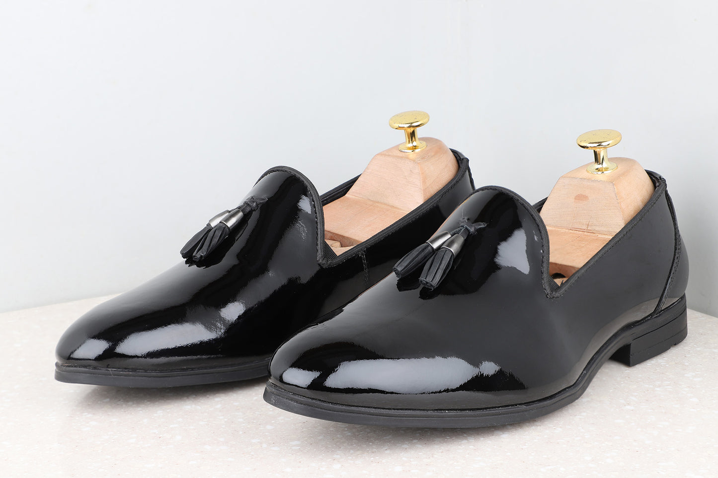 Privo Formal Slipons- Black For Men