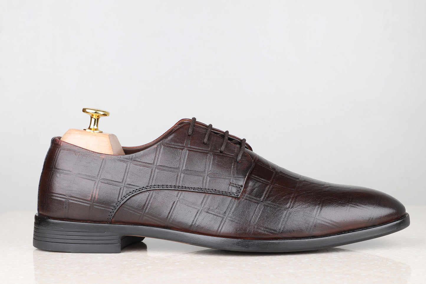 Privo Formal Lace Up- Brown For Men