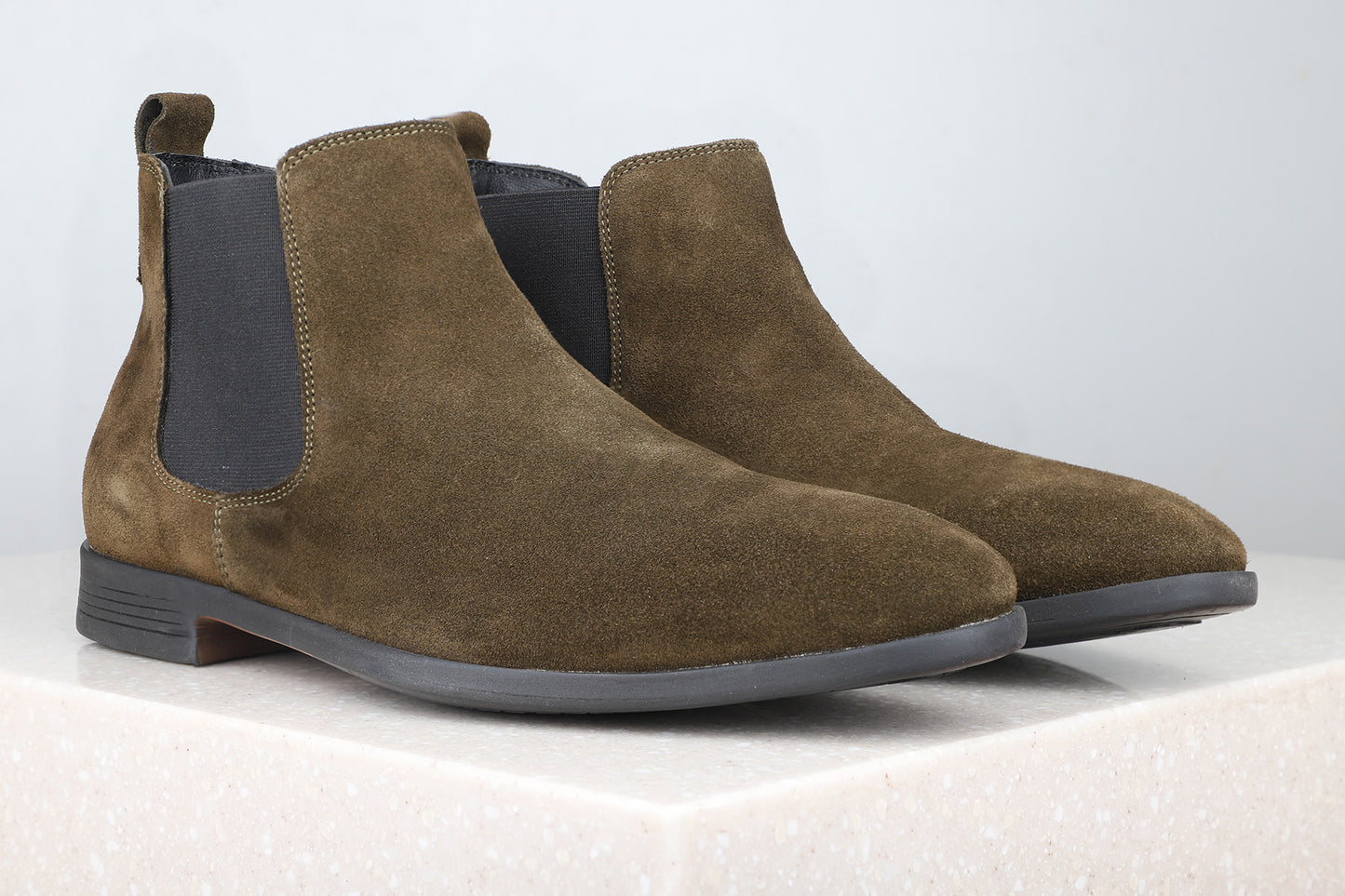 Privo Casual Boots- Green For Men