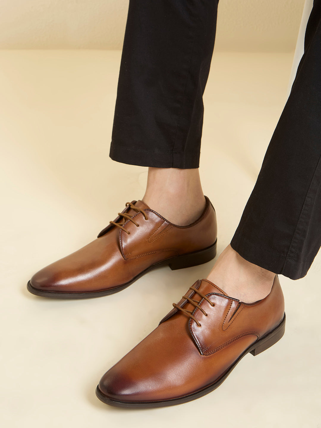 Privo Formal Shoes Brown For Men