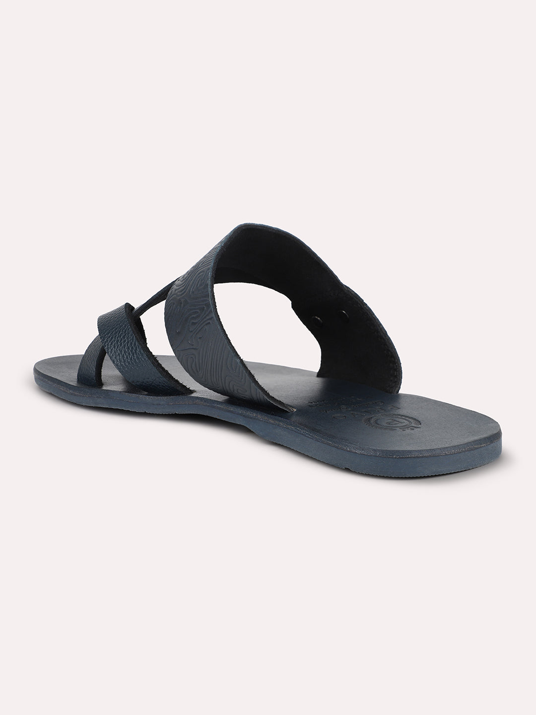 Privo Blue One Toe Casual Sandal For Mens