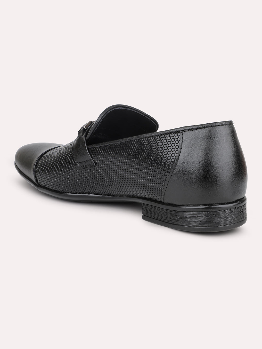 Privo Black Formal Slipon For Mens