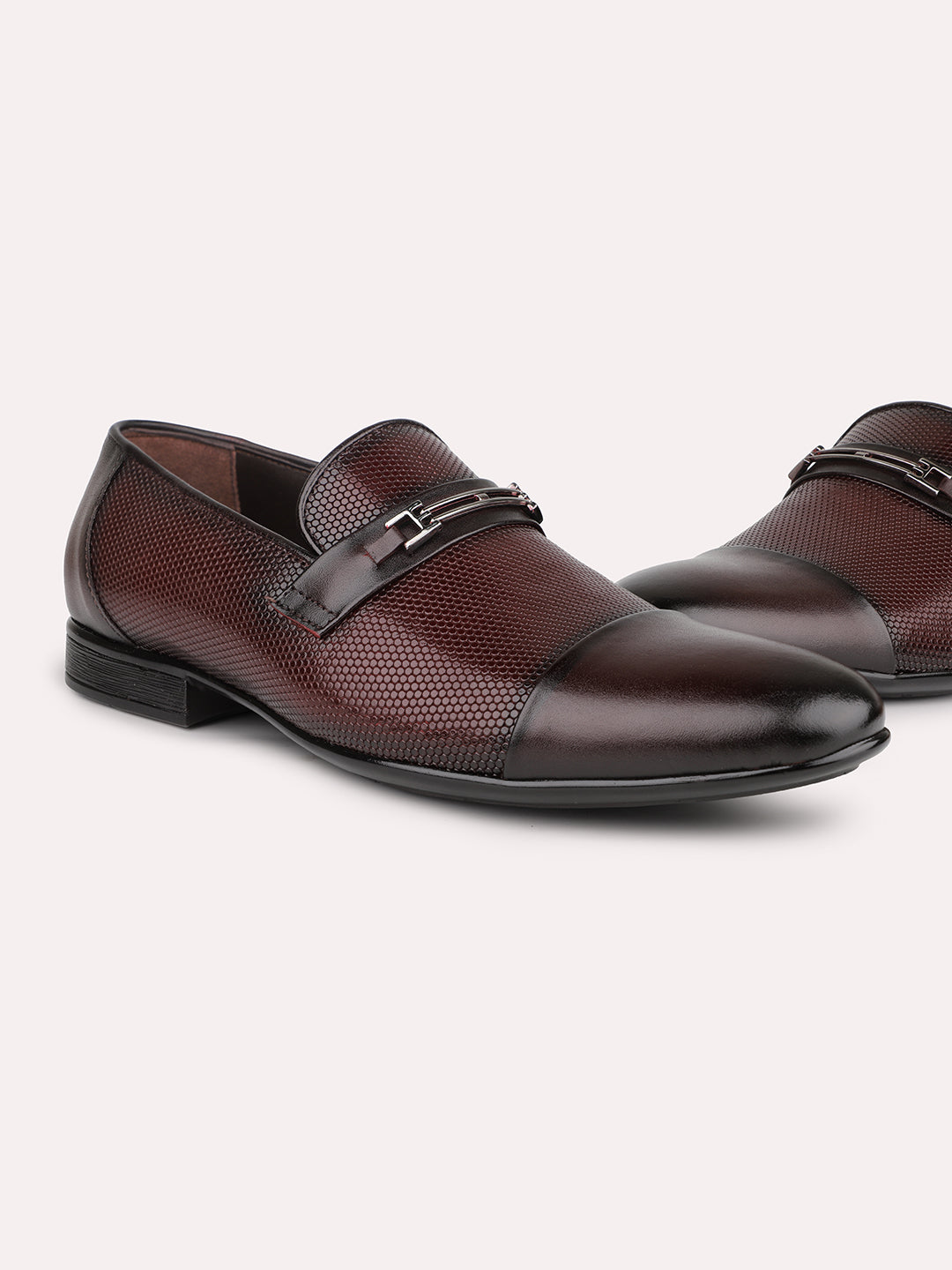 Privo Cherry Formal Slipon For Mens