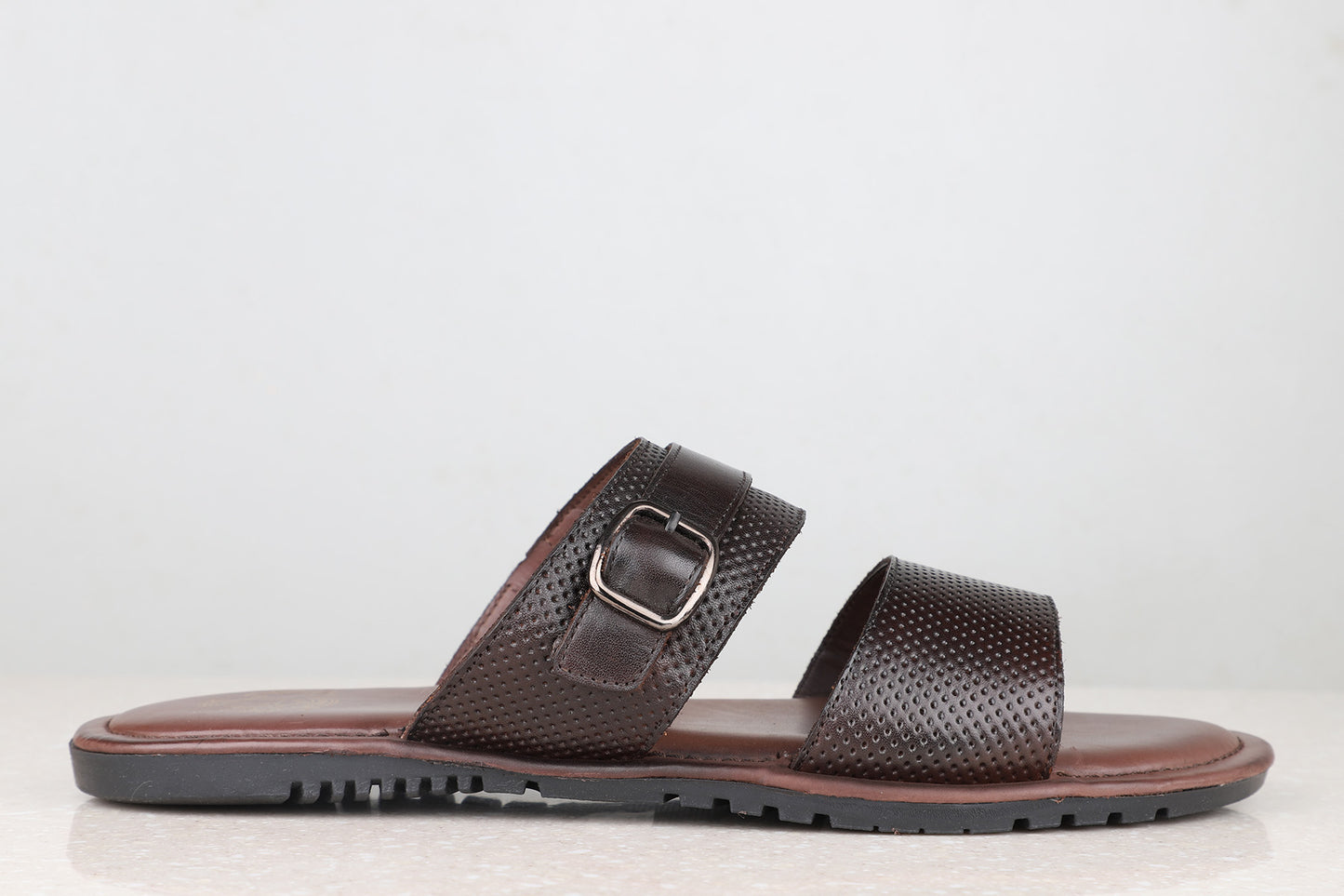 Atesber Brown Comfort Sandals For Men