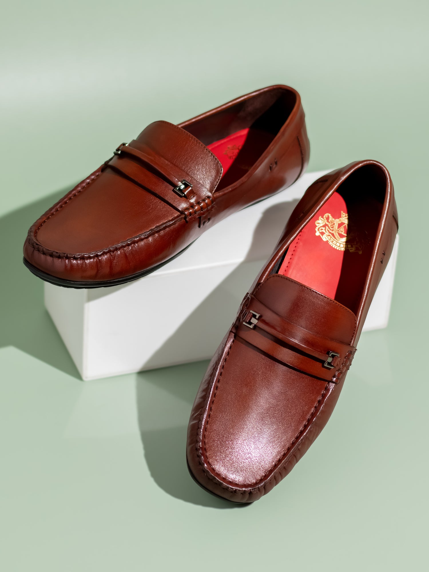 Atesber Brown Driving Casual Shoe For Men