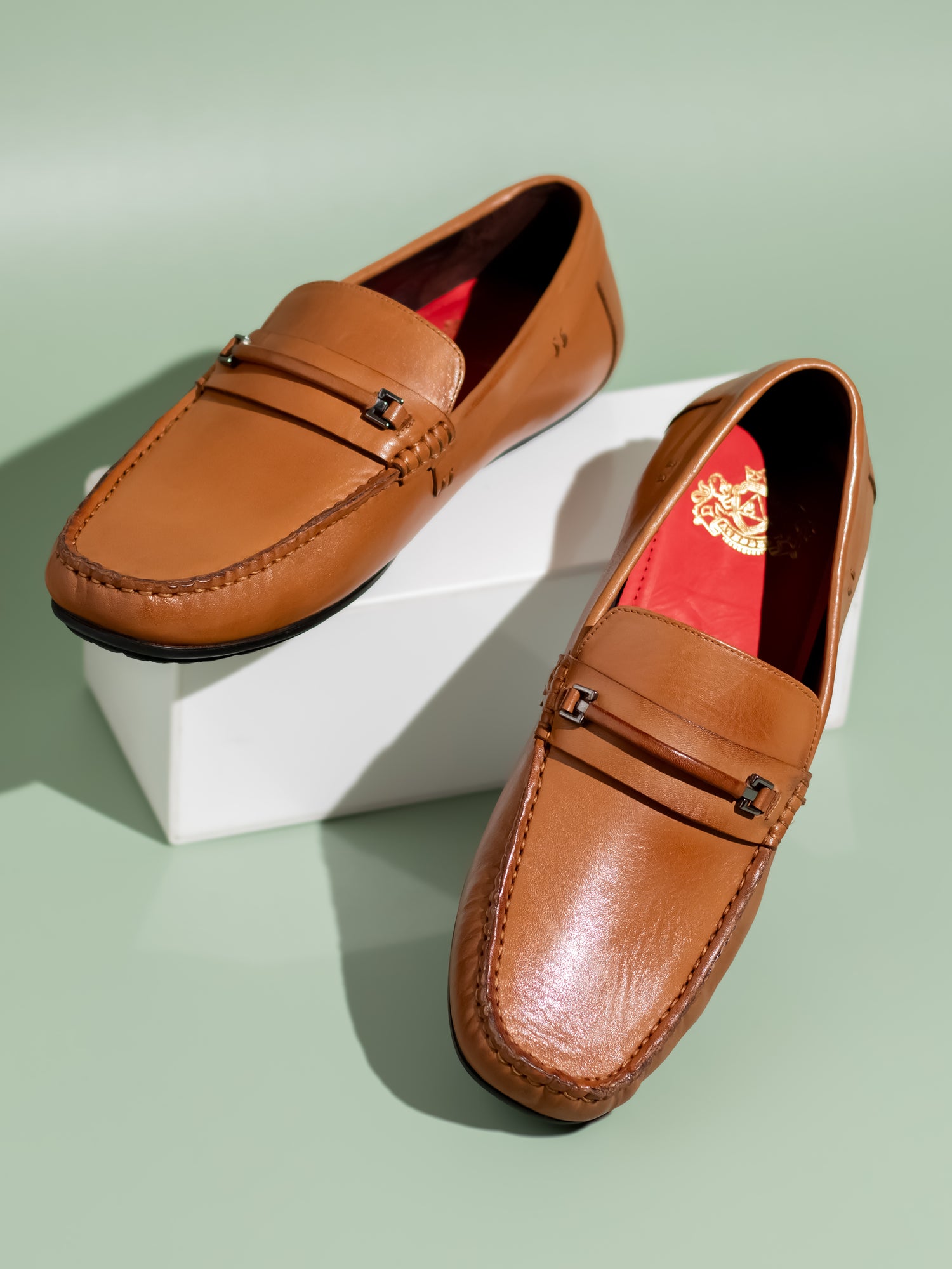 Atesber Tan Driving Casual Shoe For Men