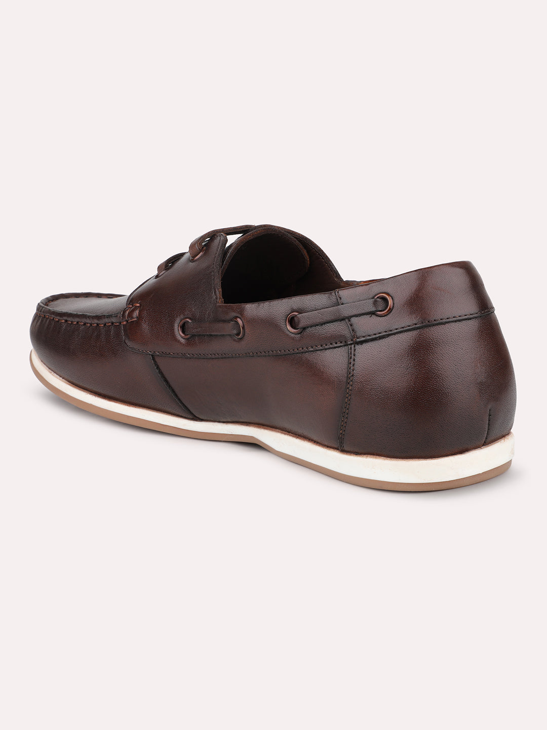 Atesber Brown Casual Lace-up Shoes For Men