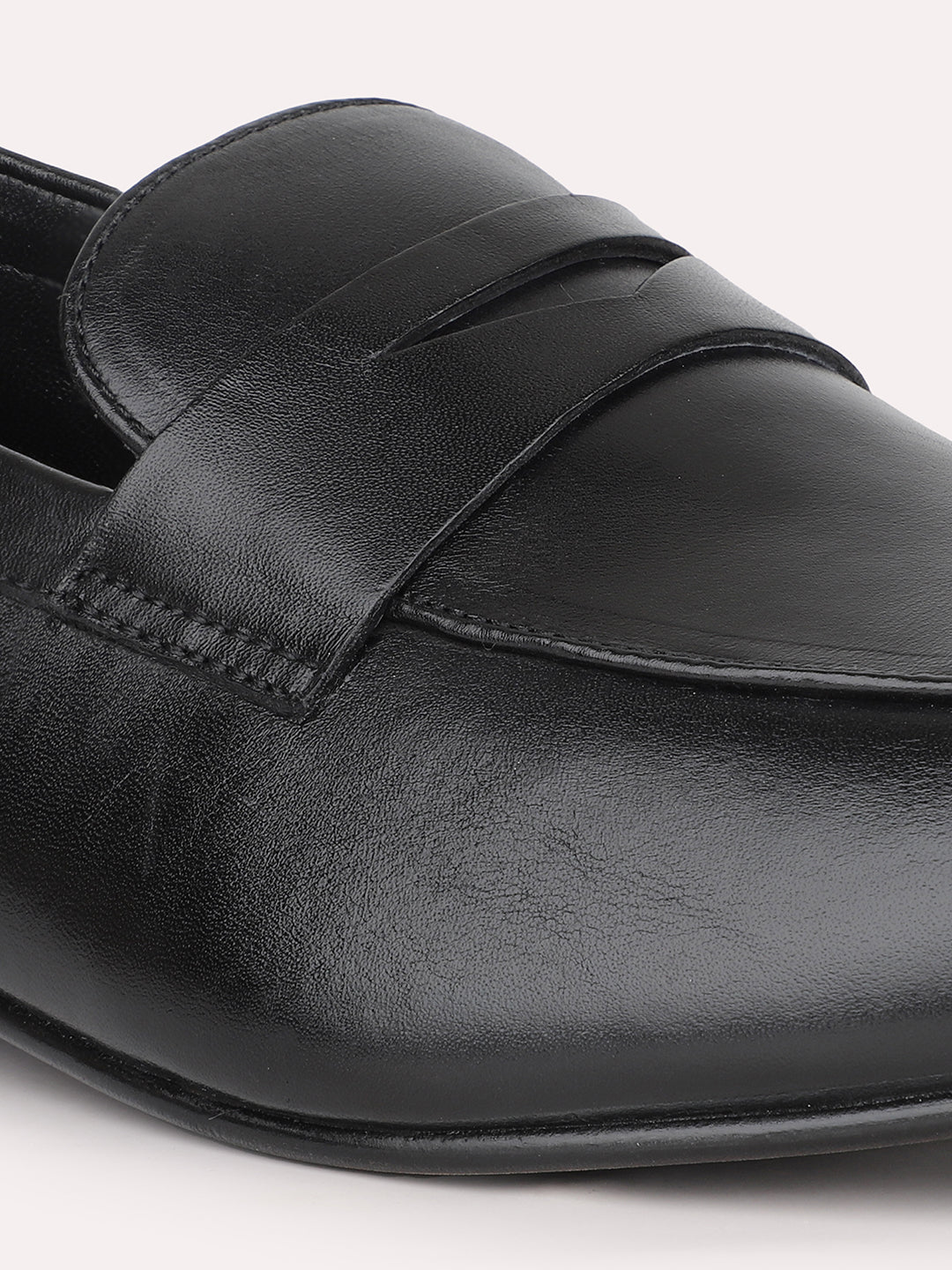 Atesber Black Formal Slipon For Mens