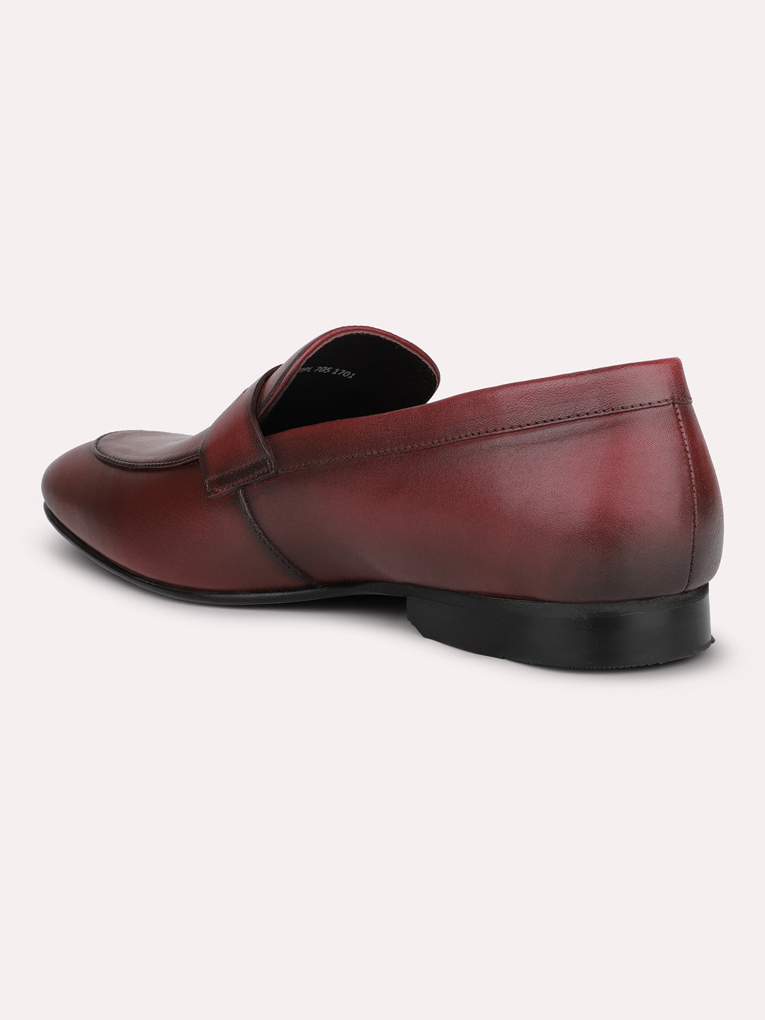 Atesber Wine Formal Slipon For Mens