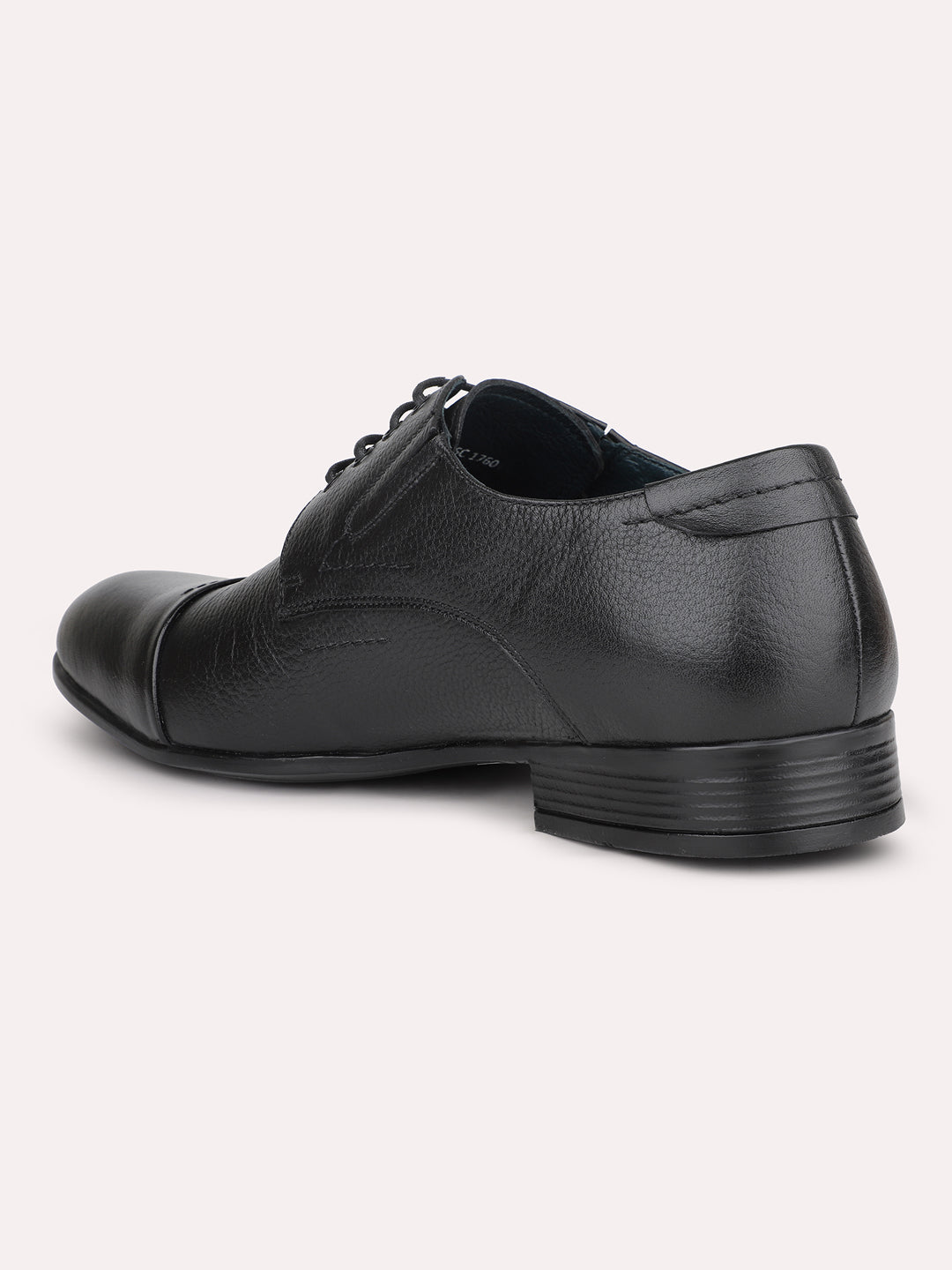 Atesber Black Formal Lace-Up For Mens