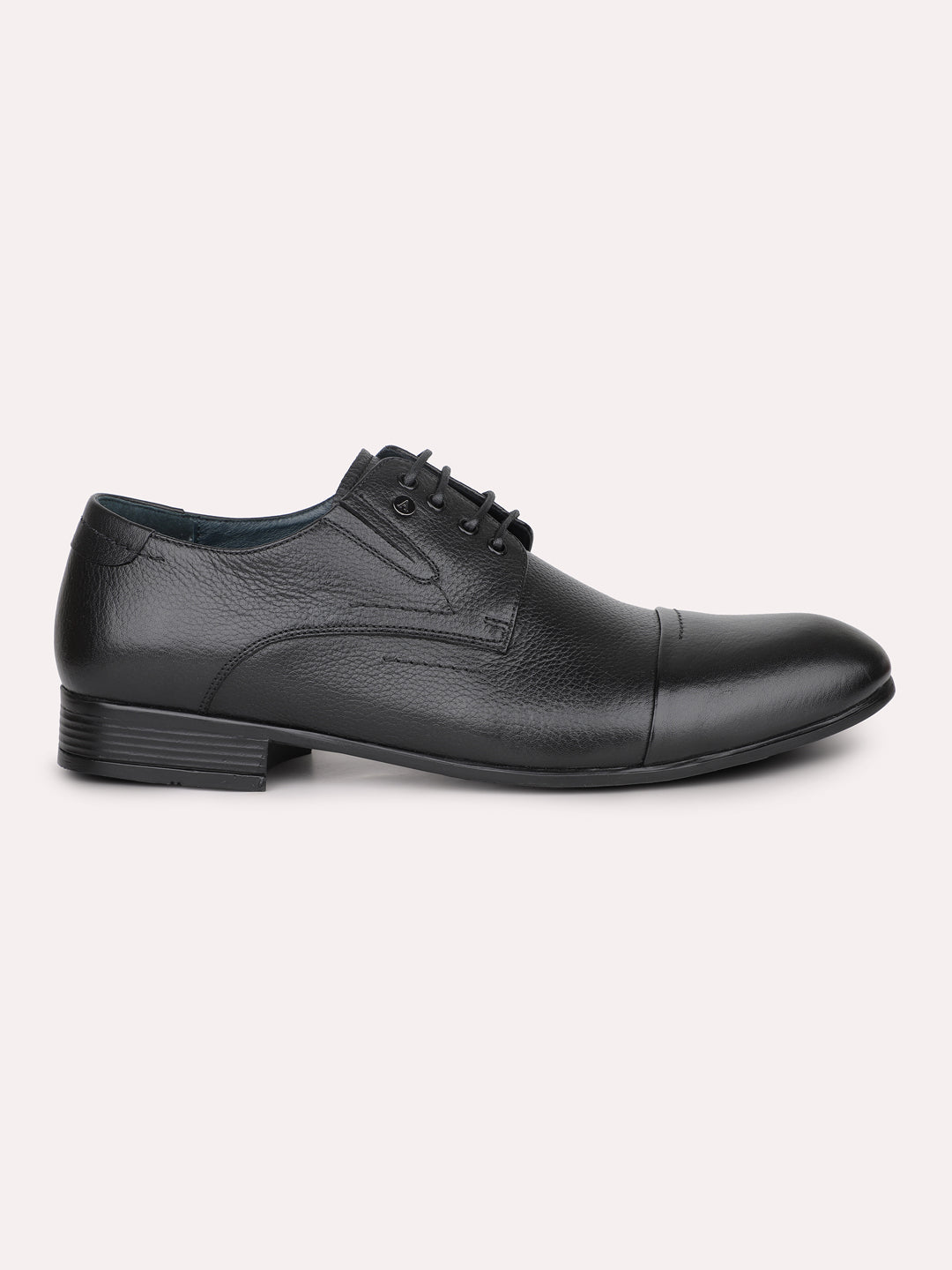 Atesber Black Formal Lace-Up For Mens