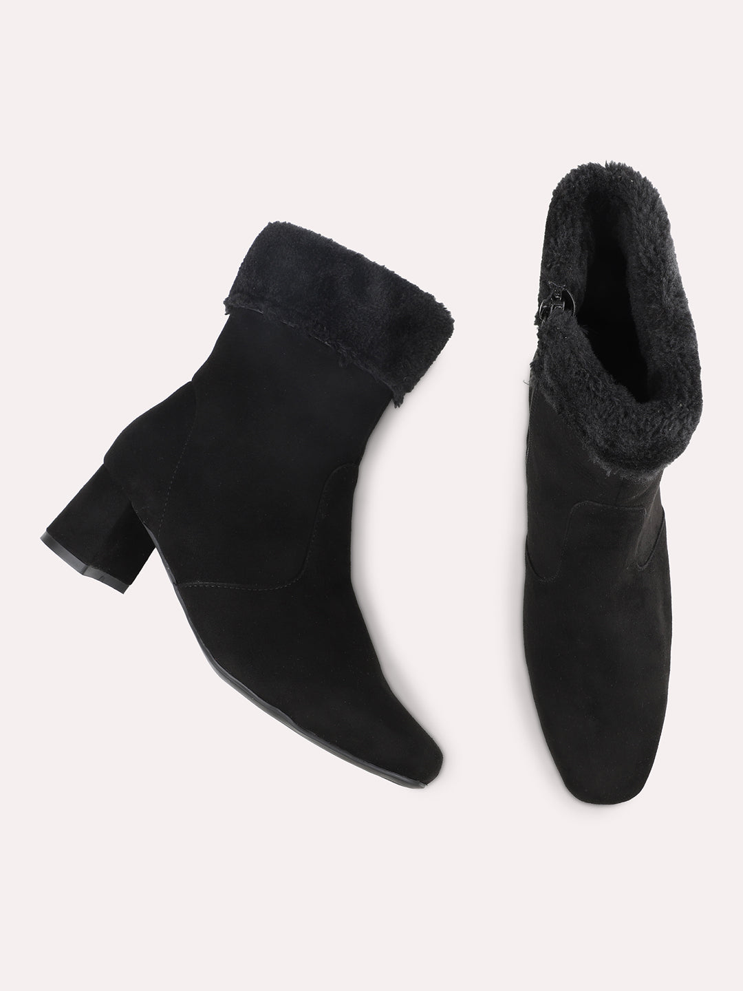 Women Black Regular Boots